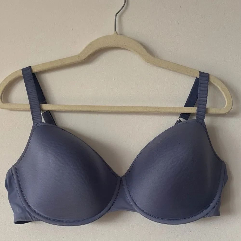 ThirdLove Classic T-shirt Bra Underwire Periwinkle Blue/Light Purple Size 40D
